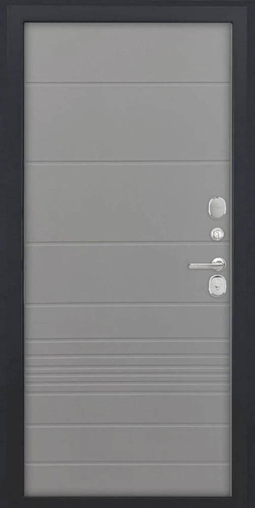 Входная дверь ДвериПРО L-45 ФЛ-700 (10мм, ясень грей) DPRO198018 внутренняя сторона