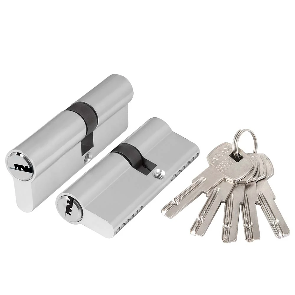 Фото Цилиндровый механизм (AZ200/70) AZ2000Key70 (30+10+30) CP хром