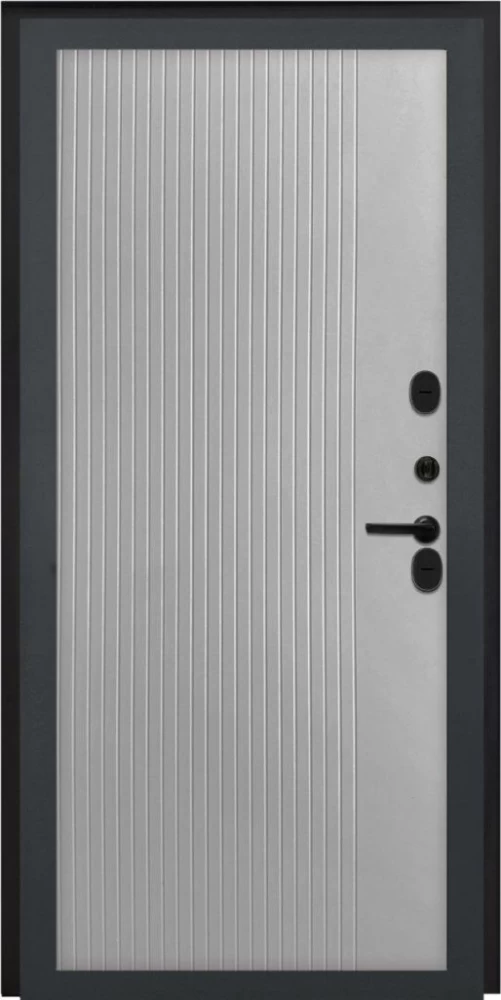 Входная дверь ДвериПРО Модель L-46 ФЛ-790 Velutto Grigio DPRO196821 внутренняя сторона